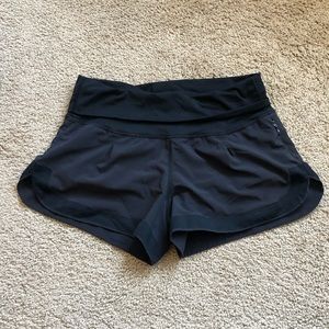 Black Lululemon Athletic Shorts